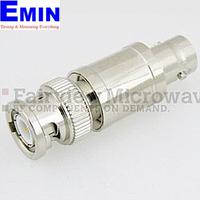 Fairview  SA03B-05  5 dB Fixed Attenuator BNC Male To BNC Female Up To 3 GHz Rated To 2 Watts With Brass Nickel Body