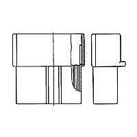 AMP Connectors - TE Connectivity 172044-1 Receptacle Housing MIC CAP 5P W-W
