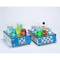 J.P. SELECTA MULTIMATIC 9-S 가열하지 않는 교반기 (9 vị trí; 1600rpm; 9 x 300ml; 27W)