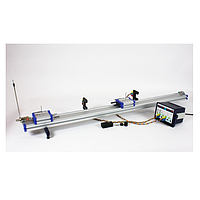 PHYWE P1199605 Conservation of Momentum in Multiple Elastic Collisions with the Demonstration Track and The Timer 4-4