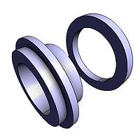 Phụ kiện Vòng đệm cách điện, kiểu kết nối, 12, 22, dòng BNC, TNC HUBER+SUHNER 77_Z-0-0-2/---_-H