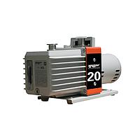 Hokaido 2RH020C 2단 로터리 베인 진공 펌프 (0.75 Kw, 20 m³/h (50Hz), 24m³/h (60Hz), 0.5Pa)