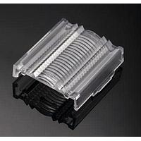 Phụ kiện nắp ống kính hình chữ nhật 0 vị trí 40mm (Đ) 10,5mm (C) Ledil F16453_LINNEA-60-END-B-ML