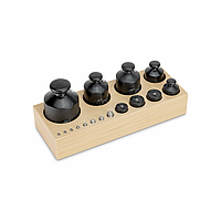 KERN 362-980-300 무게 세트용 나무 상자 (원통형/컴팩트, 1 g - 5 kg)