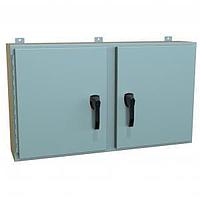 Tủ Đóng Trên Tường N4X 2 Cửa Tủ Đóng Trên Tường có bảng điều khiển - 36 x 48 x 12 - Thép/Xám Hammond Manufacturing HN4WM364812GY