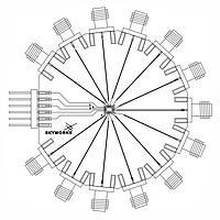 Skyworks Solutions Inc. SKY13455-31-EVB RFスイッチ評価ボード