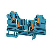 Weidmuller 2872110000 Feed Through AL4C 4 BL