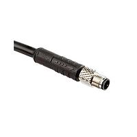 Amphenol LTW M5-02BMMM-SL7C05 Sensor Cables / Actuator Cables SPE, M Series M5 Interface, Metal, 1A, 02 pins, Male Connector, Male Contact, Straight, Screw Thread, Overmolded, Length 5000mm, IP67 Mated
