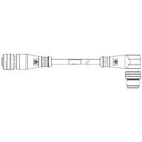 Molex 1200661925 Sensor Cables / Actuator Cables MMC-5P-5W-FE/MM-ST/90-8M-PUR