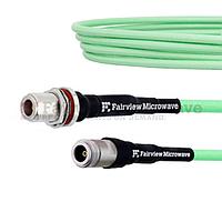 Fairview FMCA1295 Low Loss Test N Female to N Female Bulkhead Cable LL335i Coax and RoHS
