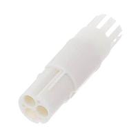 AMP Connectors - TE Connectivity 293469-1 ກອງເກັບແພັກຖົງແບບ 3P ຂຶ້ນຫຼັງ M-Line ບໍ່ມີການປິດປັງ Pin HSGFree