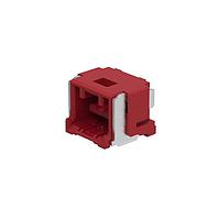 Molex 502585-0372 Receptacle 1.5 W/B Sgl RA Rec 3Ckt Red