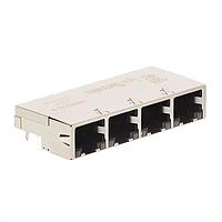 AMP Connectors - TE Connectivity 1888251-2 Modular LOW PROFILE RJ45 1x4 Bi-Color