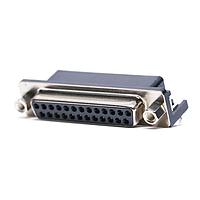 Kycon K22X-B25S-NJM Receptacle D25 FEMALE .318FP-GR BRACKET