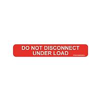 Panduit PPS0106BRDND-L 부하 중 분리 금지 태양광 라벨, 1.00" H x 6.00" W, 'Do Not