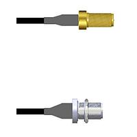 Amphenol Custom Cable Q-7101U0003024i RF Cable Assemblies SMA-SJ/N-SJB G174 24I