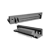 AMP Connectors - TE Connectivity 787394-5 Receptacle 50P R/A RECEPTACLE