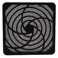 Orion Fans GRM92-30 ຊຸດກອງກັນຝຸ່ນພາສຕິກແຟນ, 92mm, 30 Pores Media ສີດຳ