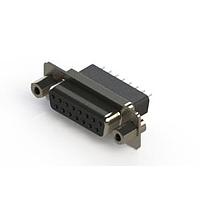 EDAC 628-015-621-053 D-Sub Connectors - Standard Density Vertical Metal Body D-Sub Connector