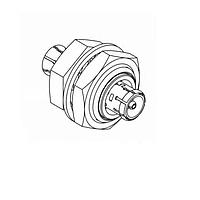 Radiall R223720020 RF Adapters - In Series MMBX / MALE-MALE ADAPTER BULKHEAD