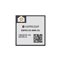 Espressif Systems ESP32-S2-MINI-2U-N4R2 WiFi Modules SMD module, ESP32-S2FN4R2 ECO1 with 4 MB flash die and 2 MB PSRAM die inside, IPEX antenna connector