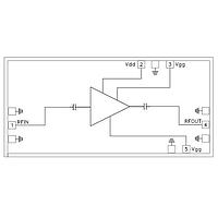 Analog Devices HMC-ALH102-SX Low Noise Amplifiers GaAs HEMT WBand lo Noise amp, 2 - 20 GHz