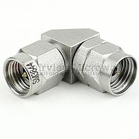 Fairview Microwave SM3844 RA 1.85mm Male to 2.92mm Male Adapter (40 Ghz)