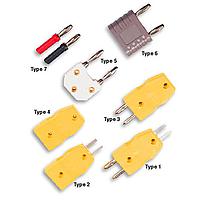 OMEGA TAS-U-4 Transition Adapters for Thermocouple Connectors (U, ANSI, Female Standard to Female Mini Thermocouple Adaptor)