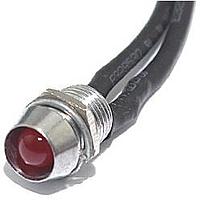 Mallory Sonalert FL1M-6CW-2-R110V Indicators LED RED 6MM NUT 110VDC