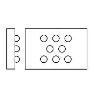 EEPROM 1Mb bus nối tiếp IAC 1 MHz 1.7 đến 5.5V STMicroelectronics M24M01-DFCS6TP/K