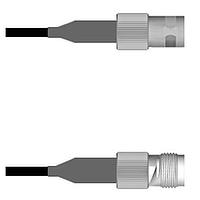 Amphenol Custom Cable Q-0904J0008108i RF Cable Assemblies BNC-SJ/TNC-SJ RG58 108I