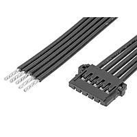 Molex 219657-2050 Discrete Wire Pico-Lock F-S OTS Cbl Assy SR 50mm Au 5Ckts Blk