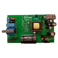 Infineon DEMO5QR4770AG15W1TOBO1 AC/DC Primary/Secondary Side Controller - Flyback This demostration board features the new ICE5QR4770AG PWM quasi resonant flyback CoolSET with 700V integrated MOSFET in DSO-12 package. The board is designed to operate under a wide range input and developed to target offline SMPS applications.
