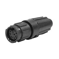 CONXALL W8882-9SG-P-528 Connectors 9#22 F Long Backshell .28 Grommet Size