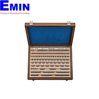 Mahr 4800032DKS Rectangular Gage Block Set made of Steel (409, tolerance class:2)
