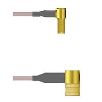 Amphenol Custom Cable Q-2S03V000H096i ສາຍສະບັບ RF SMA-RJB/SMB-RP G142 96I