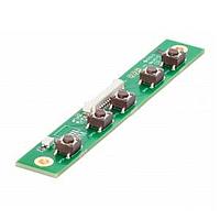 Bàn phím 5 nút OSD với đèn LED hai màu (đỏ/xanh lá), Bộ thu IR, Cảm biến ánh sáng môi trường (ALS) kèm cáp cho CRTtoLCD-71-LP/-61-LP/-91 eCOUNT Embedded 22011E-00-01-01