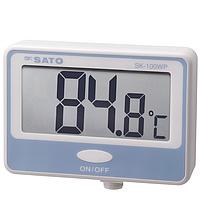 Đồng hồ đo nhiệt độ điện tử chống nước treo tường skSATO SK-100WP (-12~112°C; không có đầu đo)