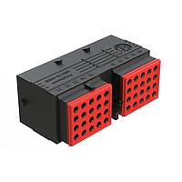 Đầu cắm 40 chân, Chân cắm, Chân tiếp xúc ổ cắm, Kích thước 16, Vít khóa, Phớt trước dán kết hợp, Khóa chìa B Amphenol SINE Systems ARC18-40SB-P013