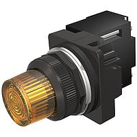 SIEMENS 52BL5B9 Pilot Light PILOT LIGHT,NEMA4X,FV 6V,AMBER,GLASS