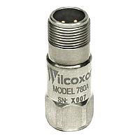 Amphenol Wilcoxon 780A-10 加速度センサーモジュール トップ出口、コンパクト、500 g 振幅範囲、MIL-C-5015 コネクタ、ケース絶縁、10 mV/g 感度、±5% 感度許容差