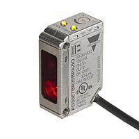 Carlo Gavazzi PD30ETBR35BPA2IO Photoelectric Sensors Diffuse-reflective Photoelectric Sensor with Adjustable Background Suppression, IO-Link, Range: 0-350mm, Polarity free red light 620nm, Power Supply 10-30VDC, NPN/PNP/Push-pull, N.O., N.C., M8 Plug, 11x31x21mm housing Stainless Steel, IP68 IP69K, ECO