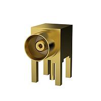 Đầu nối MMCX(M)RA cho RG174/RG316 mạ vàng Taoglas MMCXMRA.P.DK.HT