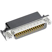 HARTING 09563627812 High Density D-Sub Connectors 44P MALE R/A PCB 4-40 UNC PL3 PLATING