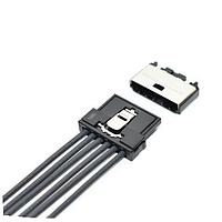 Đầu nối 10P ULH Series 0.50 Đầu nối cái 1 Mã khóa Màu đen JST Automotive ULHRR-10V-1A1-K(HF)