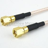 Fairview FMC1818315 SMC Plug to SMC Plug Cable RG-316 Coax