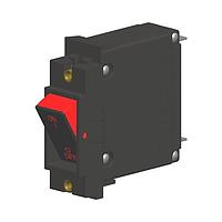 Carling Technologies A11-B0-34-610-131-E Supplementary Protector / Motor Controller 10A 1 POLE .250 QC FLAT ROCKER RED