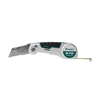 Proskit DK-2125 2 in 1 Folding Knife w/tape
