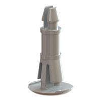 Essentra Components RLCBSPR-10-01 Supports CB Spt,Reverse Mnt,Natural,5/8 inSpc