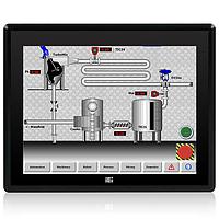 IEI Technology PPC-F15AA-H81i-P/4G/R-R23 인텔 H81 칩셋, 인텔 펜티엄 프로세서 G3420 (3M 캐시, 3.20 GHz), TDP 53W, 2GB RAM*2 지원, iRIS-2400 지원, 블랙 색상, PSU ACE-A622C, AG 코팅 저항식 터치 윈도우, R23 탑재된 지능형 산업용 15" 450 cd/m2 XGA 패널 PC